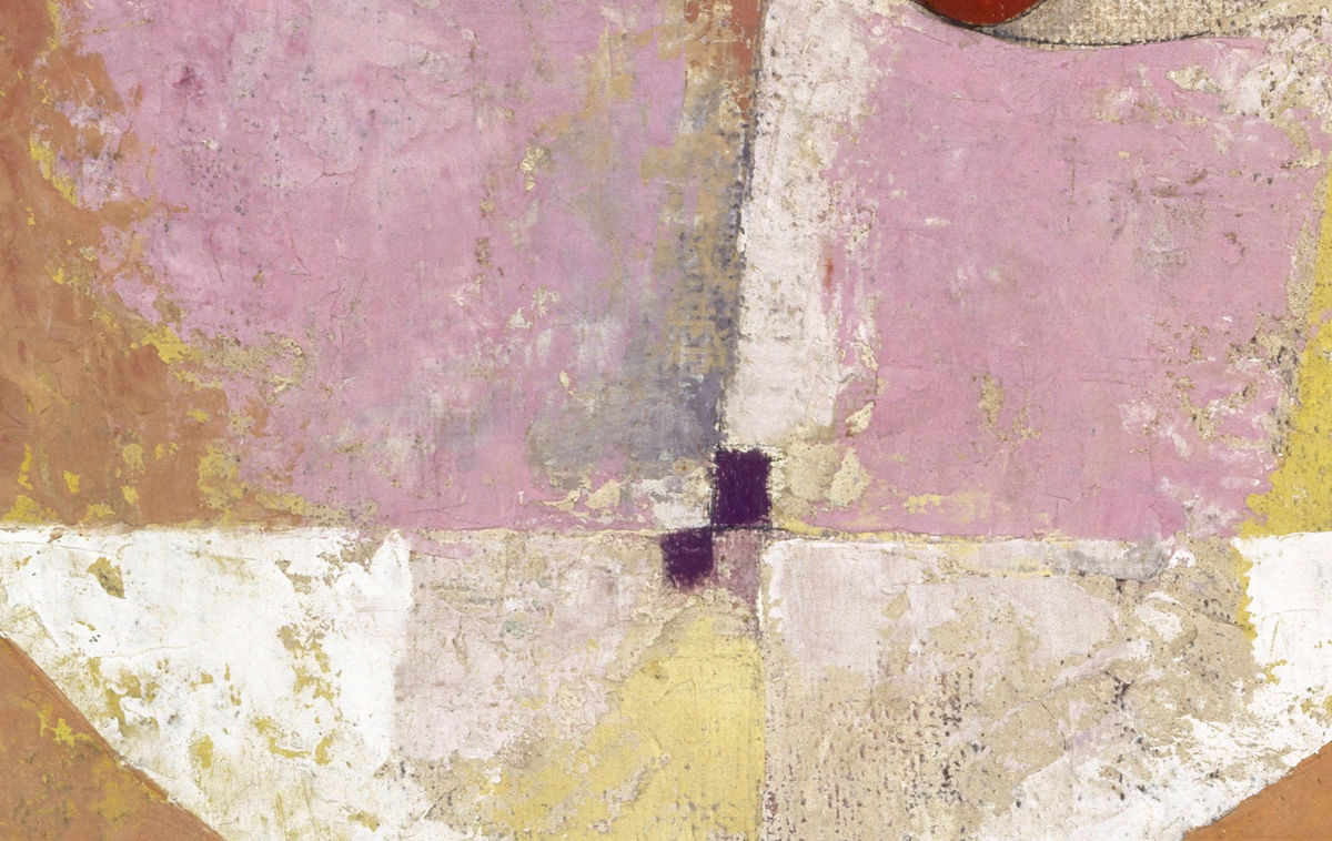 Detail 3: Cheeks and central divide in Senecio